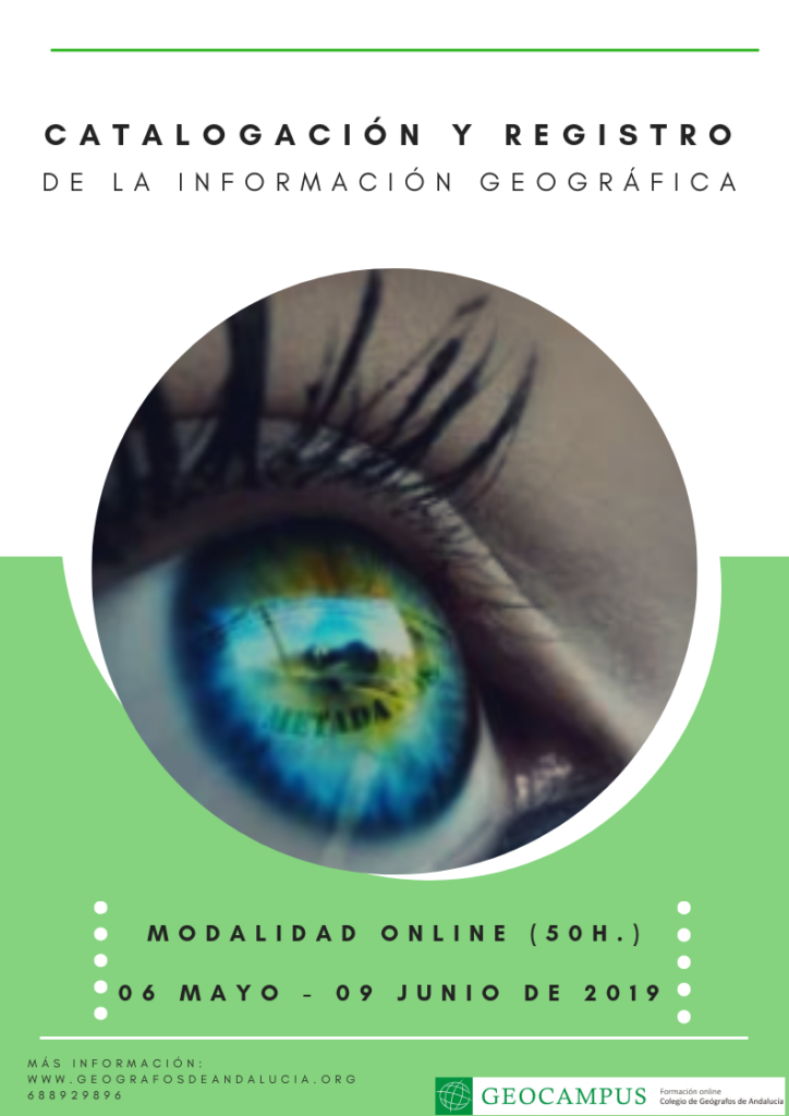 Catalogación y registro de la información geográfica