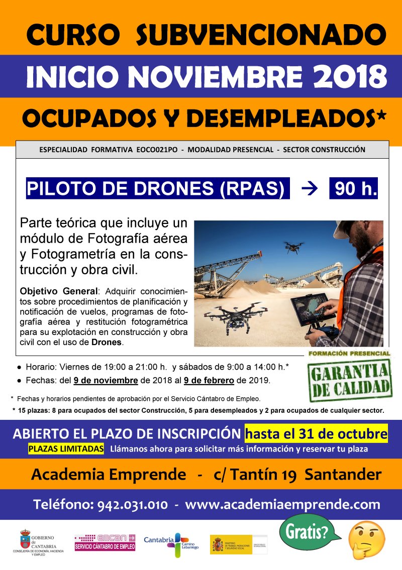 CARTEL_PILOTO_DRONES_SUBVENCIONADO_2018_2019_OCUPADOS_ACADEMIA_EMPRENDE_mailing